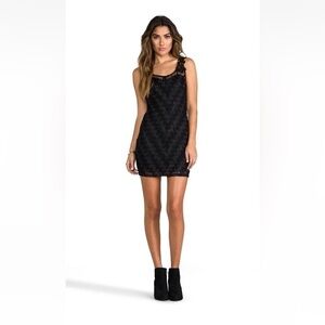 Free People Foiled Again Lace Bodycon Dress
